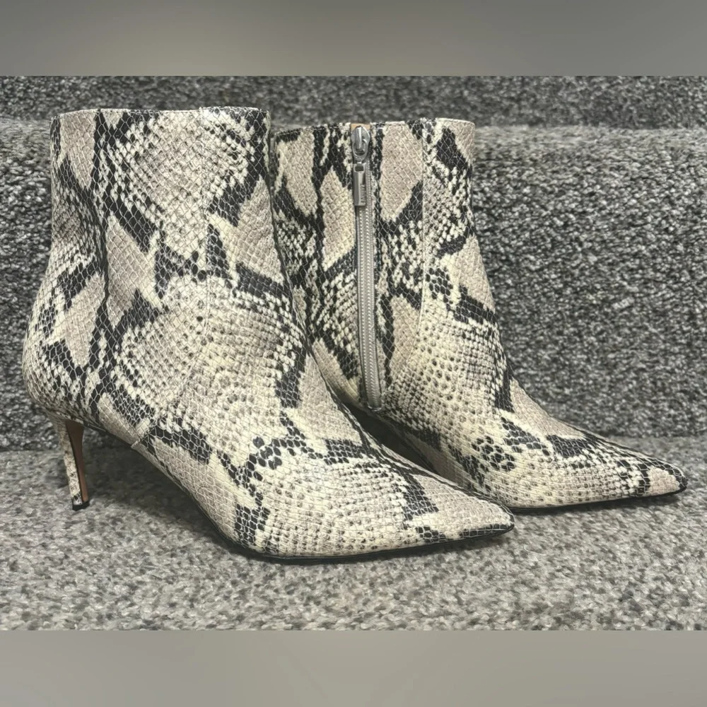 SCHUTZ Animal Print Booties - Picture 2 of 11